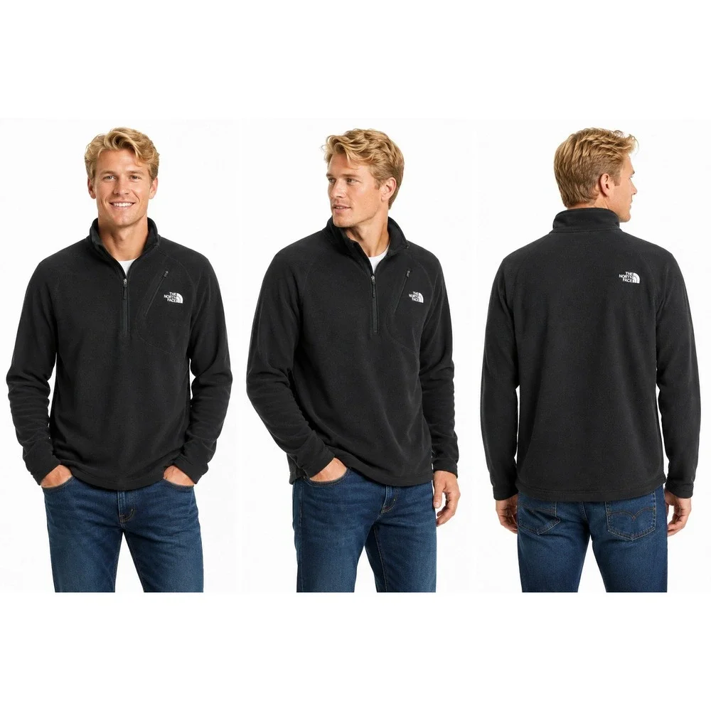 The North Face Pullover XXL Quarter Zip Fleece Gorpcore Hike Outdoors Activewear